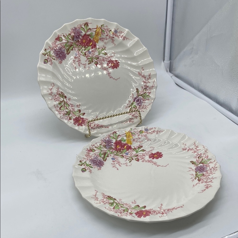 2 Copeland Spode “Fairy Dell” Dinner Plates